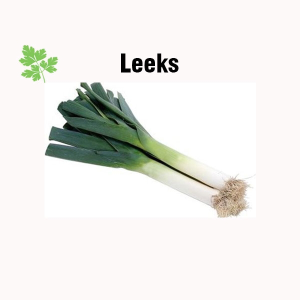 Leeks nutrition facts